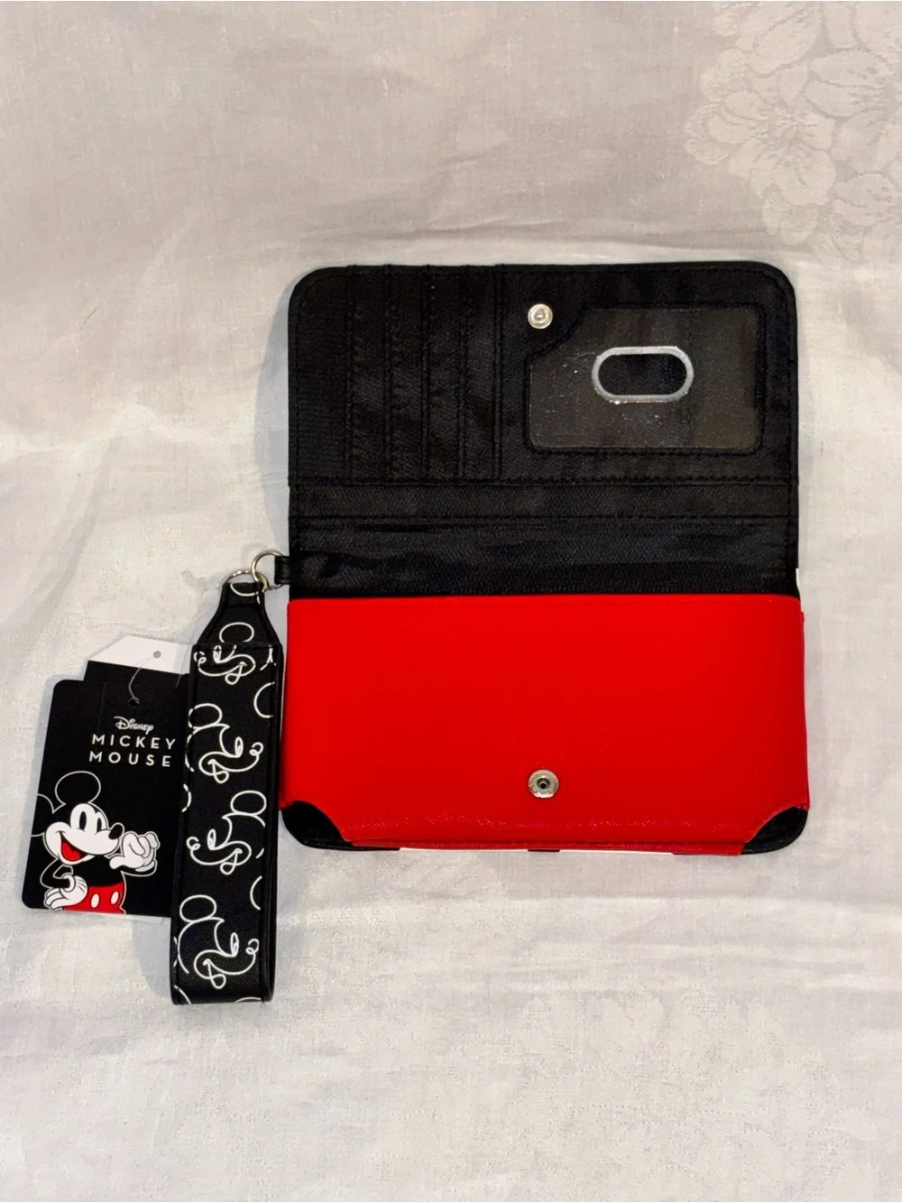 Disney Mickey Mouse Tech Wristlet Wallet NWT Bioworld